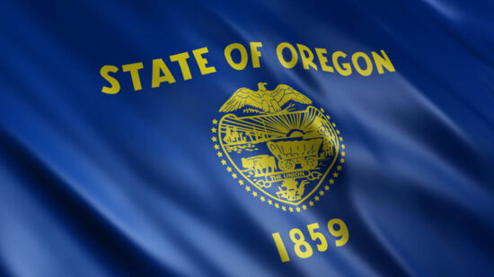 Oregon State (USA) Flag